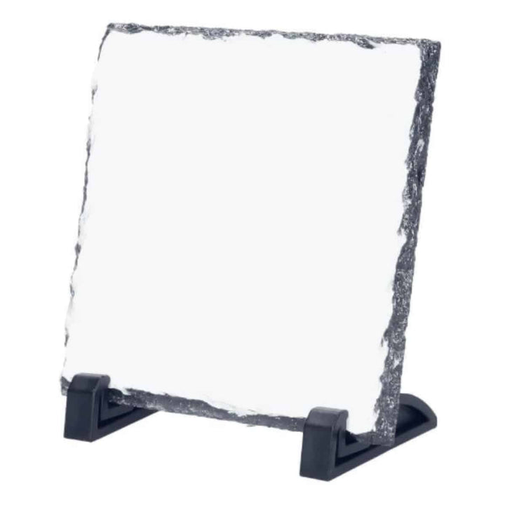 Gepersonaliseerde leisteen Tegel met foto/spreuk 15x15