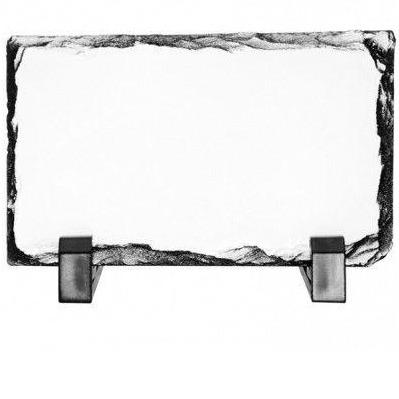 Gepersonaliseerde leisteen Tegel met foto/spreuk 15x20