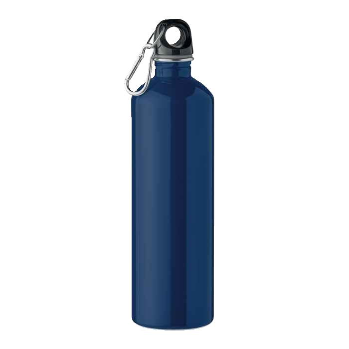 Drinkfles simpel roestvrijstaal (gegraveerd)