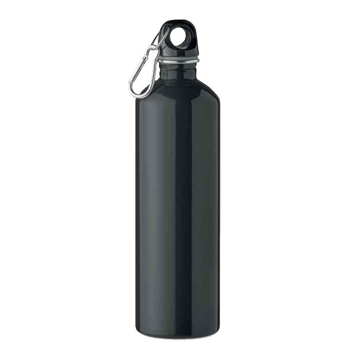 Drinkfles simpel roestvrijstaal (gegraveerd)