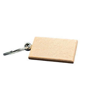 Houten sleutelhanger